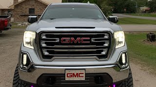 2020 GMC Sierra 1500 4x4 62L 9” lift 26x12 on 35’s WickedCustoms [upl. by Gnilhsa]