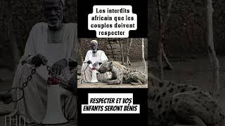 respecter et vos enfants seront bénis tradition cotedivoire burkinafaso africa france santé [upl. by Libbna133]