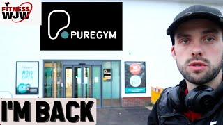 Going Back To Puregym  GYM TOUR [upl. by Teyugn]