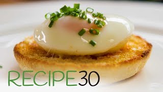 How to poach a perfect egg using a microwave in 60 seconds [upl. by Kelula]