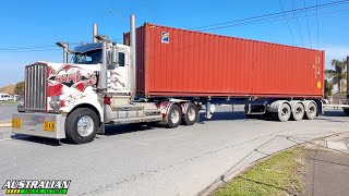 Aussie Truck Spotting Episode 310 Largs Bay South Australia 5016 [upl. by Darnall]