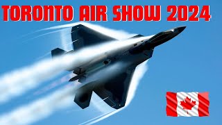 4K Toronto Air Show  Canadian International Air Show 2024 [upl. by Kimball589]