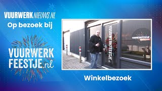 Vuurwerk Nieuws  Winkelbezoek bij Vuurwerkfeestje in Roosendaal [upl. by Ynotna]