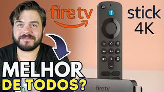 AMAZON FIRE TV STICK 4K É ÓTIMO VALE A PENA COMPRAR [upl. by Lyman]