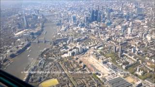 A flight over London with The London Helicopter [upl. by Bilski]