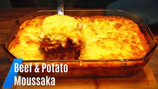 Beef and Potato Moussaka  Delicious and Easy Recipe [upl. by Allit772]