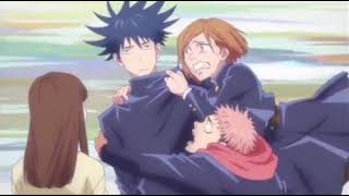 Fushiguros getting hit on jujutsu kaisen funny moments [upl. by Randell]