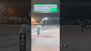 Usama Ali Sialkot batting  youtube youtubeshorts youtubevideos shorts short instagram [upl. by Ailahs]