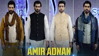 PFDC Sunsilk Fashion Week  Amir Adnan  Revisiting Heritage  Mesnwear Collection [upl. by Ssyla437]