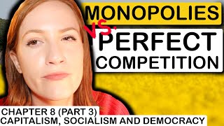 Monopolies vs Perfect Competition Part 3  Chapter 8 [upl. by Abbi868]