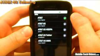 Motorola ATRIX 4G HowTo Tether For FREE [upl. by Novelia]