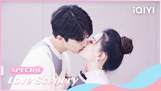 👄Special Female Celebrity and Student Kiss Sweetly  Love Scenery  iQIYI Romance [upl. by Sherye751]