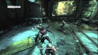 Batman Arkham City Story Plus  Locate Ras Al Ghul Part 2Batman Beyond Costume [upl. by Kavita]