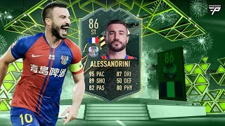 أسطورة الفوت 🤩  تجربة وتقييم بطاقة Alessandrini الجديدة  فيفا ٢٢ [upl. by Admama76]