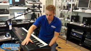 Roland FP80 Electric Piano  In store Review with Richard Gere and Peter Gabriel [upl. by Celle851]