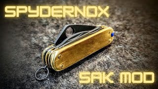 Custom Swiss Army Knife Spydernox [upl. by Elwin]