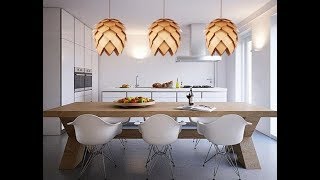 DIY Artichoke Wooden Pendant Lights Fixtures CoolHomeStylingcom [upl. by Annaitsirk]