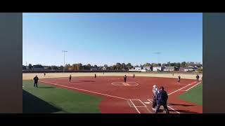 2026 RHP Maddi Nevitt  Strikeout after 9 pitch at bat [upl. by Enelyw]