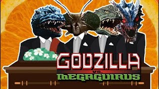 Godzilla vs Megaguirus  Coffin Dance Meme Song Cover [upl. by Darlene]