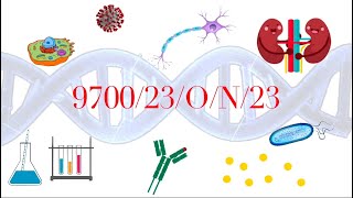 970023ON23  9700w23qp23  2023OctoberNovember AS level Biology theory Past Paper solving [upl. by Clancy869]