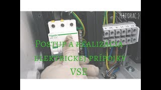 Postup a realizácia elektrickej prípojky VSEquot plus ceny [upl. by Ahsinauq481]