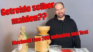 Mockmill Getreidemühle  unboxing und Test [upl. by Nivlen]