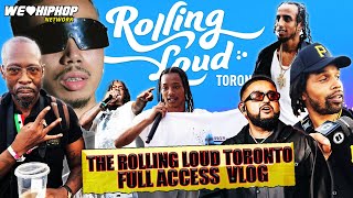 ROLLING LOUD TORONTO  Duvy Pressa WhyG 3M French Pengz Chromazz Booed Nav amp More  WLHH Vlog [upl. by Suzanne]