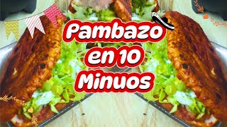 Pambazo De Papa Y Chorizo  Como Hacer Pambazo MexicanoCocinandoRico 😋 [upl. by Lazaruk]