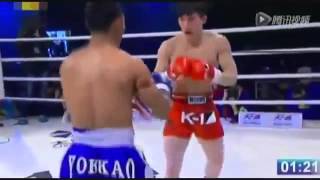 vs Muay thai Saenchai vs Kung Fu Kong Hongxin K1 Max 2013 [upl. by Nelleyram]