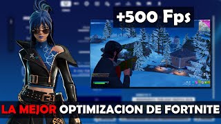 La MEJOR OPTIMIZACION para FORTNITE 🚀 Aumenta tus fps y Elimina el delay [upl. by Schou76]