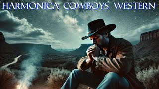 Harmonica Cowboys Western  Epic Western Harmonica amp Cowboy Soundscapes 🤠 [upl. by Clynes]