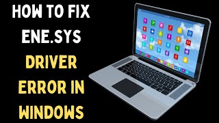 How to Fix ‘enesys’ Driver Error in Windows 11 [upl. by Charlotta124]