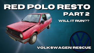 VW Rescues Red Polo  FIRST RUN IN 6 YEARS  Part 2 [upl. by Glynias]