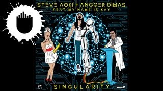 Steve Aoki amp Angger Dimas feat My Name Is Kay  Singularity Cover Art [upl. by Syman]