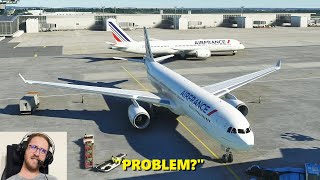 7Hour TRANSATLANTIC Flight in Microsoft Flight Simulator with ATC A330 CDGYUL [upl. by Nevak794]