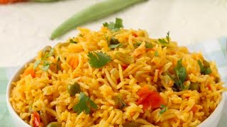 vegetable pulao recipe easy and healthy veg pualo [upl. by Neelcaj]