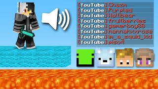 Proximity Chat Modded Bedwars with YouTubers and Streamers  gamerboy80 VODS 102922 [upl. by Berman]