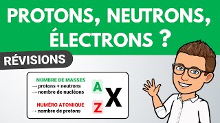 ATOME  calculer protons neutrons électrons  Exercice  PhysiqueChimie [upl. by Gnouhc113]