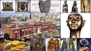 Egyptian Museum Artifacts in Cairo [upl. by Ryley]