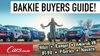 Bakkie Buyers Guide Hilux vs Ranger vs New Navara vs Amarok V6 vs Mazda BT50 vs GWM PSeries [upl. by Bardo]