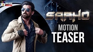 Saaho Movie Motion TEASER  Prabhas  Shraddha Kapoor  Sujeeth  SaahoMovie  Mango Telugu Cinema [upl. by Einuj]