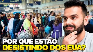 BRASILEIROS PASSANDO DIFICULDADES ESTÃO DESISTINDO DOS ESTADOS UNIDOS [upl. by Eladnwahs174]