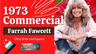 1973 Farrah Fawcett Ultra Brite commercial [upl. by Assile]