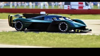 Aston Martin Valkyrie at Silverstone  the full lap footage [upl. by Benildas500]