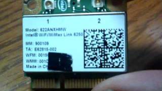 Intel WiMAX ハーフサイズアダプタを比較してみる [upl. by Ludovico769]