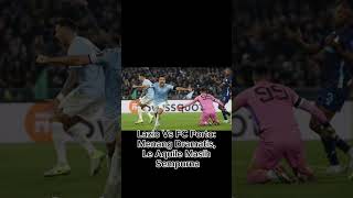 Lazio Vs FC Porto Menang Dramatis Le Aquile Masih Sempurna [upl. by Anitram]