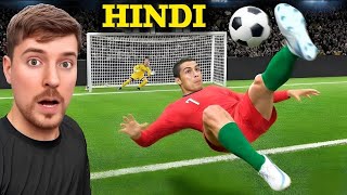 Beat Ronaldo Win 1000000 🤯 HINDI [upl. by Aia515]