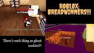 Making Bread In A Game Called BreadWinners On Roblox [upl. by Glaudia]