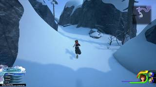 Where to find Arendelle lucky emblem 9 Snowfield Kingdom Hearts 3 [upl. by Aihn]