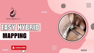 How to DECIDE LASH MAPPING amp More  HYBRID WITH PREMADE FANS  Beginner Friendly Lash Tutorial [upl. by Iborian]